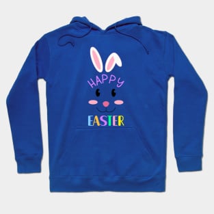 Happy Easter Bunny Face Hoodie